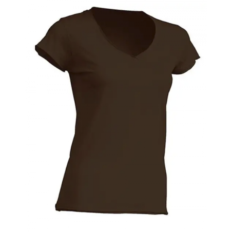 T shirt femme col en V