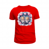 T shirt femme col en V pour la st valentin
